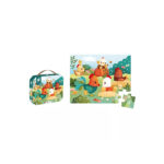 Puzzle Bine ati venit in curtea animalelor 20 piese Janod
