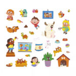 Carte magnetica animale domestice Janod - imagine 5