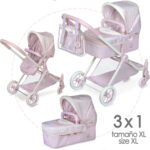 Carucior p/u papusa NIZA 3 in 1 XL DeCuevas - imagine 4