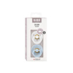Suzeta din latex 6-18 luni 2-Pack White/Baby Blue Bibs — изображение 3