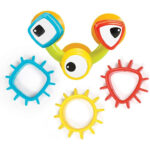 Jucarie de baie Spin 'N' Sort Water Gear YOOKIDOO - imagine 3