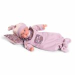 Papusa bebe interactiva Petit in solopeta roz si perna 27cm Antonio Juan — изображение 2