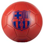 Minge fotbal, FC Barcelona, albastra/rosie cu logo PHI — изображение 2