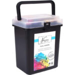 Set de markere cu doua fete Nassau in cutie 24 buc. GRAFIX