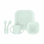 Set de farfurie si bol parat mint MINILAND - imagine 3