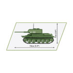 CONSTRUCTOR TANC T-34-85 COBI - imagine 3