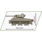 CONSTRUCTOR TANC M4A3 SHERMAN COBI - imagine 3