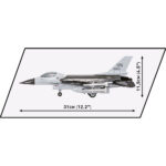 CONSTRUCTOR AVION F-16 C FIGHTING FALCON COBI - imagine 3