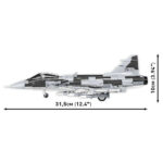 CONSTRUCTOR AVION SAAB JAS 39 GRIPEN E COBI - imagine 3