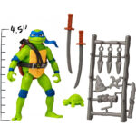 Figurina cu articulatii Leonardo 11 cm Testoasele Ninja seria Movie III TMNT - imagine 3