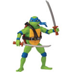 Figurina cu articulatii Leonardo 11 cm Testoasele Ninja seria Movie III TMNT - imagine 2