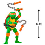 Figurina cu articulatii Michelangelo 11 cm Testoasele Ninja seria Movie III TMNT — изображение 2