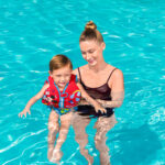 Vesta de inot din material textil Mickey Mouse, 51x26x34 cm, 1-3 ani Bestway - imagine 4