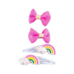 Agrafe de par Snap Happy Rain-Bow Clips Great Pretenders