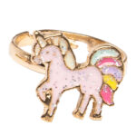 Inele Unicorn Rainbow Rings, 3 bucs Great Pretenders — изображение 4