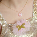 Colier Glitter Heart Necklace assorted Great Pretenders — изображение 3