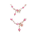Colier Pink Crystal Necklace assorted Great Pretenders - imagine 2