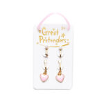 Cercei Cute and Classy Clip on Earrings, 2 Pairs Great Pretenders