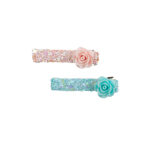 Agrafe de par Glitter Rosette Hairclips, 2 buc Great Pretenders