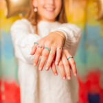 Inele Chic Crystal Cool Rings, 3 bucs Great Pretenders - imagine 2
