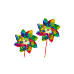 Moara de vant Harlequin diametru 17cm GIOBAS