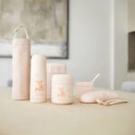 Termos cu containere 700 ml/350 ml/200ml Roz MINILAND - imagine 4