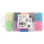 Set margele 15g x 10 culori GRAFIX - imagine 2