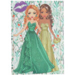 Pictura cu diamante jurnal A5 Besties GRAFIX - imagine 2