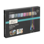 Set markere acrilice Nassau 10buc. GRAFIX - imagine 4