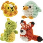Set crosetat 4 animale GRAFIX - imagine 3