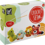 Set crosetat 4 animale GRAFIX - imagine 4