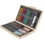Trusa arta 79 piese lemn Nassau Fine Art GRAFIX - imagine 2