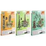 Puzzle 3D din spuma in asort. Grafix - imagine 2