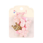 Set 4 elastice de par Carolina pink SOUZA