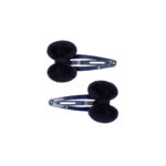 Set 2 agrafe par Wendy, navy bow SOUZA