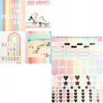 Bloc de hartie colorata 19x24,5cm in asort. GRAFIX - imagine 3