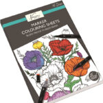 Coli de colorat pentru markere profesionale Nassau GRAFIX - imagine 2