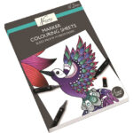 Coli de colorat pentru markere profesionale animale Nassau GRAFIX