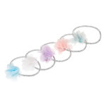 Set elastice Evita floare 5 buc SOUZA