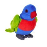 Jucarie de plus Pasarea Lorikeet 13 cm Wild Republic