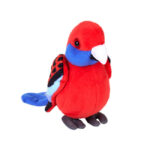 Jucarie de plus Papagal rosella purpurie13 cm Wild Republic
