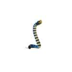Jucarie de plus Sarpe albastru negru 30 cm Wild Republic