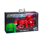 Figurina Dragon rosu cu 3 capete si ventuze Stikbot