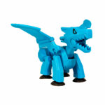 Figurina Dragon albastru cu ventuze Stikbot — изображение 2