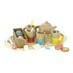 Set de ceai din lemn pentru copii (21 buc) Vilac - imagine 2