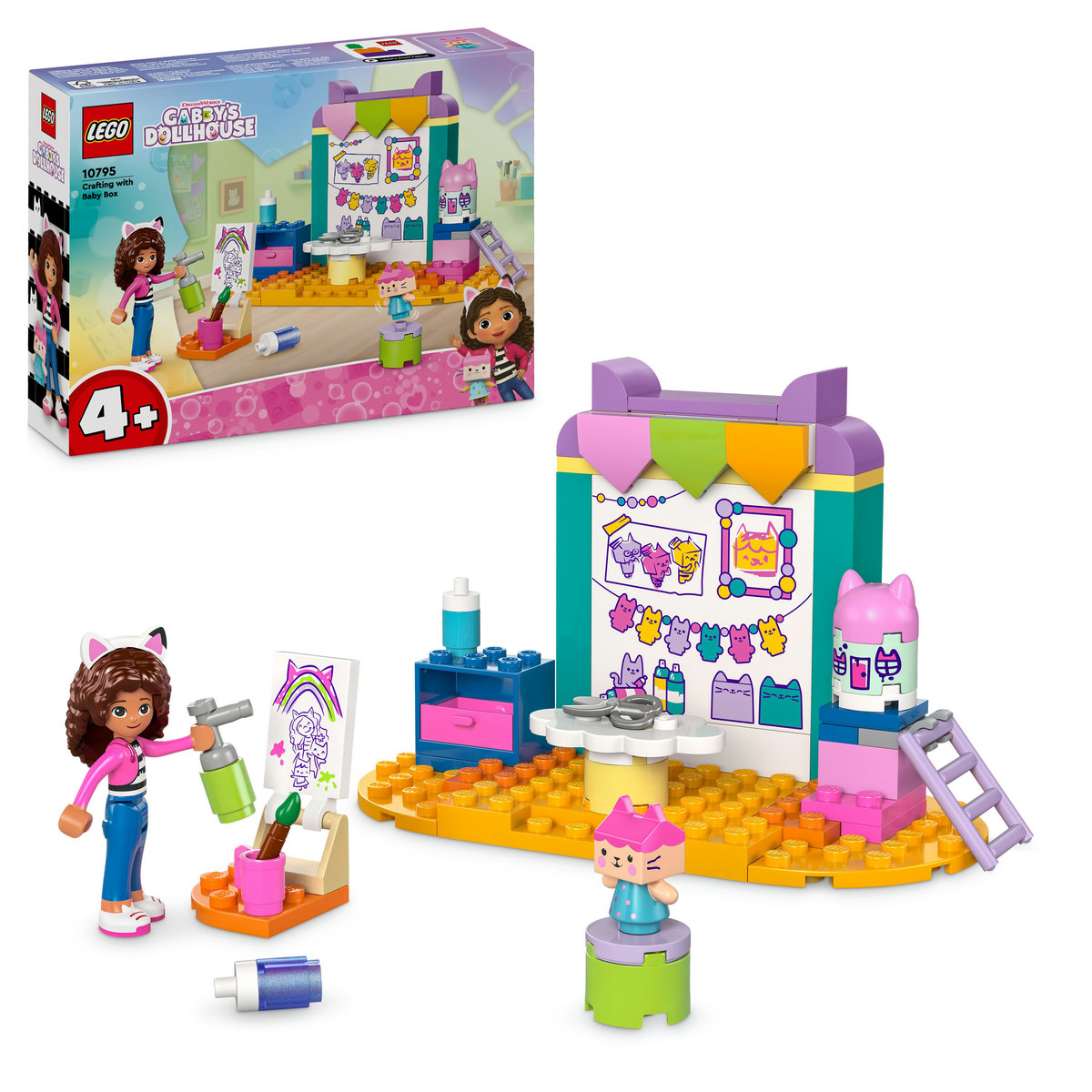 Creatii mestesugite cu Bebe Cutiuta lui Gabby LEGO 10795 Toys Toys
