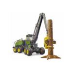 Tractor forestier John Deere 1270G, cu graifar Bruder - imagine 2