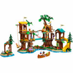 Casa din copac din tabara de aventuri Friends LEGO 42631 - imagine 2