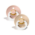 Suzete Colour 6 luni+ 2buc Blush Night  and  Vanilla Night Bibs