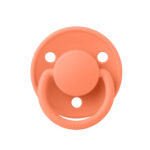 Suzeta din silicon Bibs de Lux (0-36 luni) culoarea Papaya — изображение 2